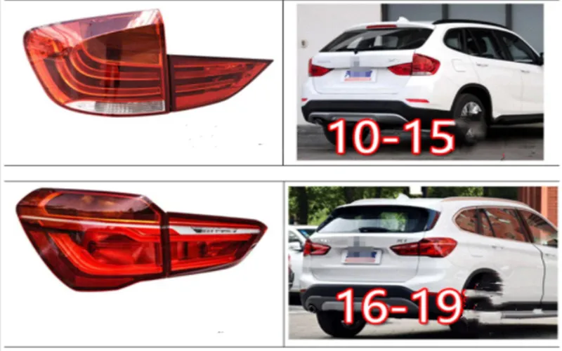 Светодиодный задний фонарь RQXR стоп-сигнал поворотный сигнал в сборе для BMW X1 E84 F49