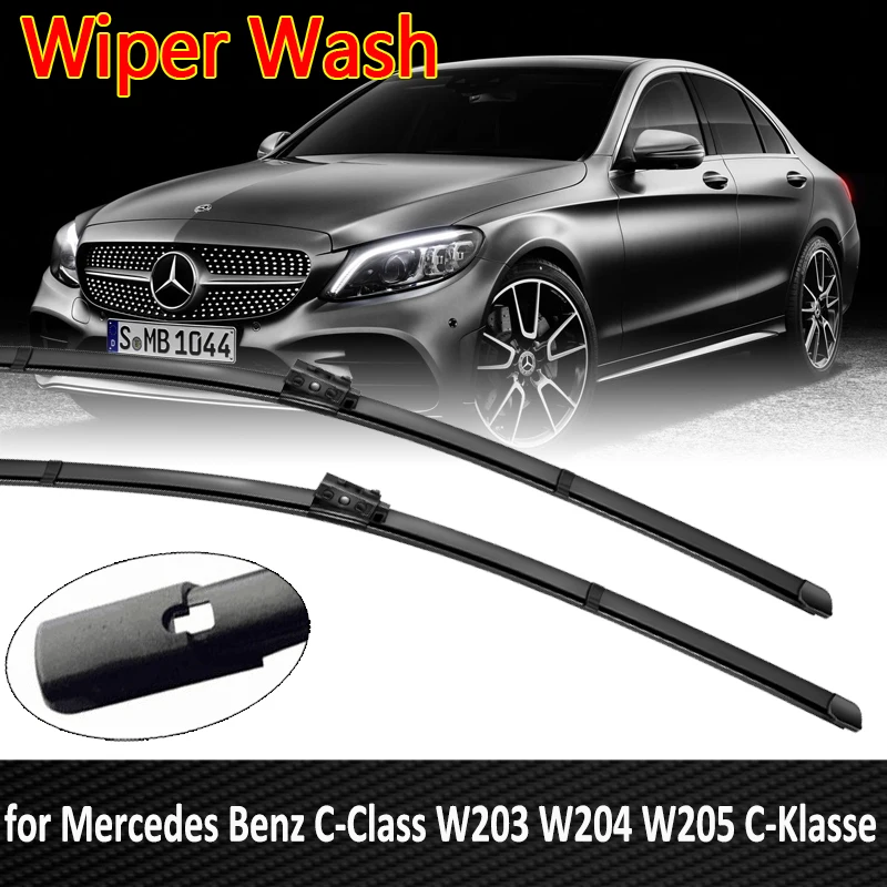 

Front Windshield Wipers for Mercedes Benz C-Class W203 W204 W205 C-Klasse C180 C200 C220 C250 C300 Wiper Blade Car Accessories