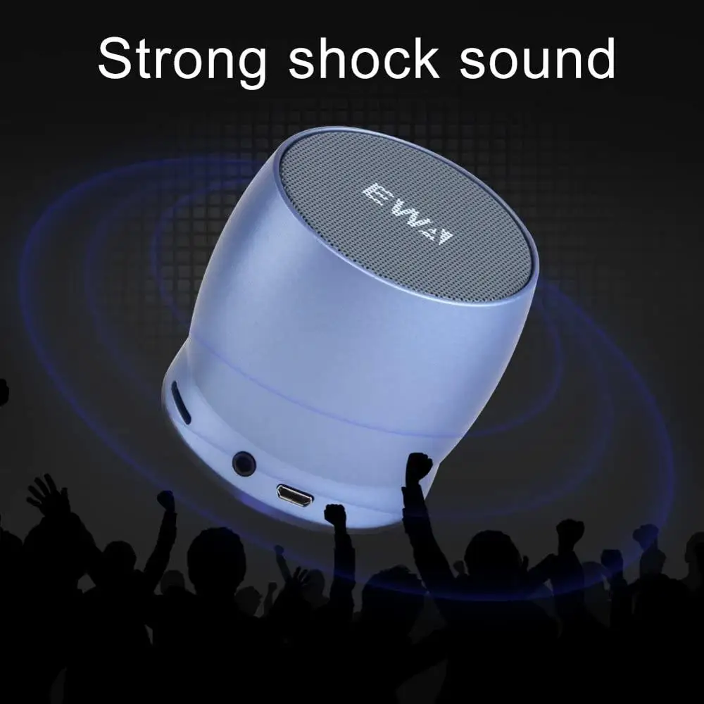 Беспроводные динамики EWA A150 громкий звук сильный бас bluetooth встроенный Бабочка для