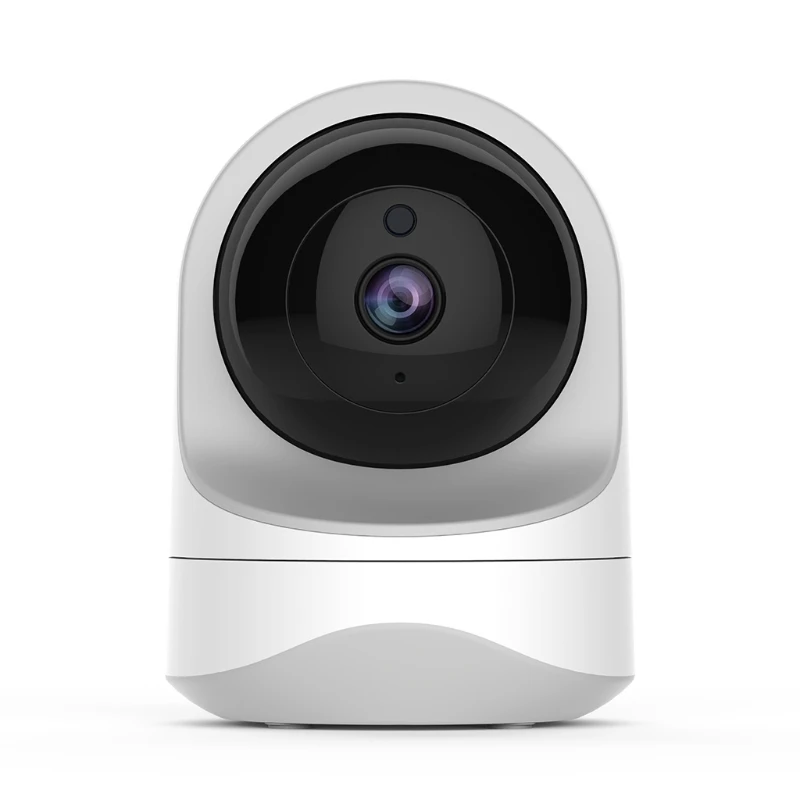 

1080p Indoor WiFi Smart Home Camera with Night Vision Works with Alexa & the Assistant,Phone App White