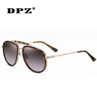 Классические Винтажные Солнцезащитные очки TR90 в стиле Трипп, 2021, поляризационные авиационные солнцезащитные очки с капюшоном, брендовые дизайнерские солнцезащитные очки