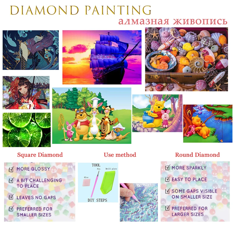 

Diamond Painting Cartoon Animals Green Lemon Abstract Figure Cross Stitch Rhinestones Square or Round Diamond Home Room Decorati