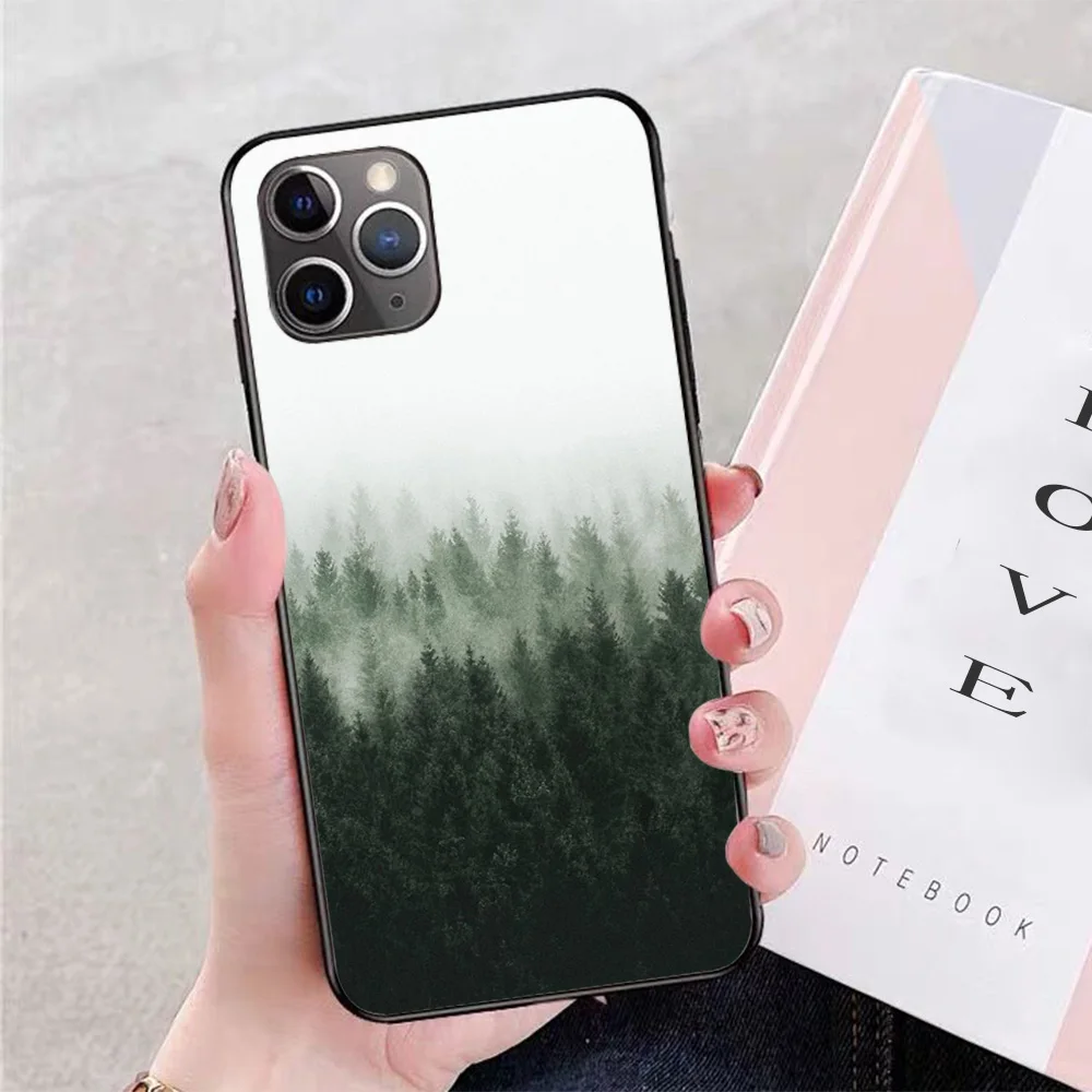 

For iPhone High And Low Soft TPU Border Apple iPhone Case
