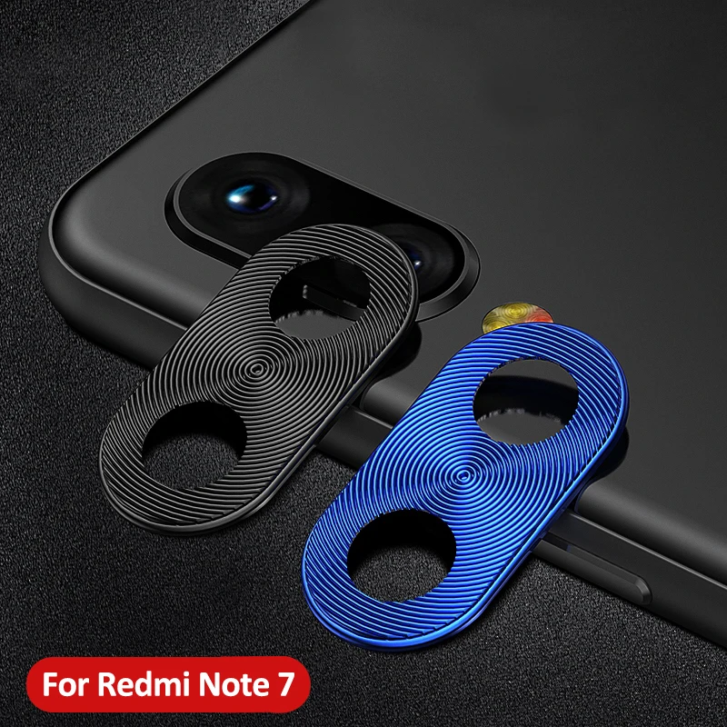 

Защита для объектива камеры Redmi Note 7, алюминиевый чехол с покрытием кольца для Xiaomi Redmi Note 8 Pro Note 8T, защита кольца