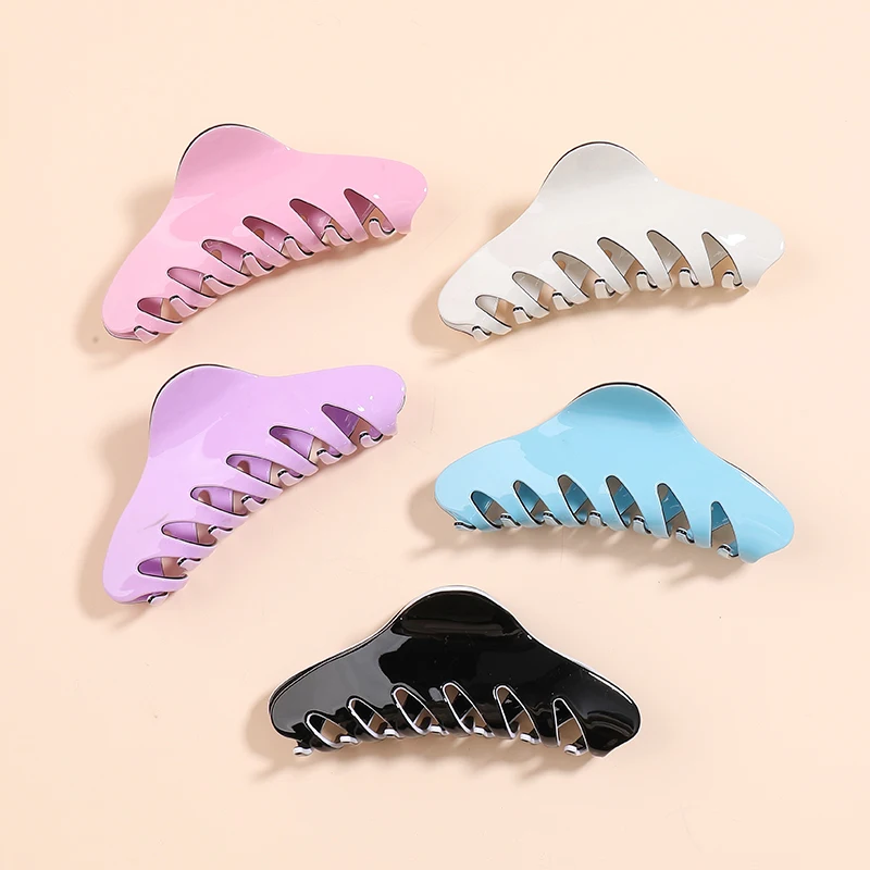 

11 см, дизайн под заказ, простые классические большие Когти для волос, аксессуары для женщин и девочек