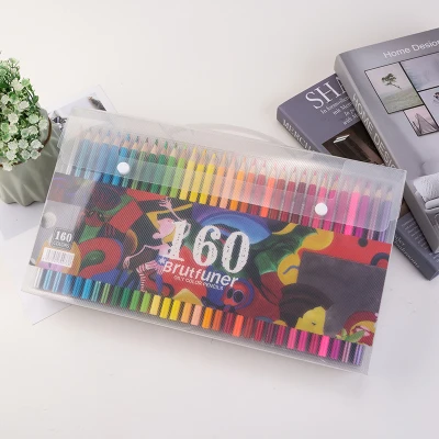Набор цветных деревянных карандашей s 120/160 цветов масляная цветной карандаш для