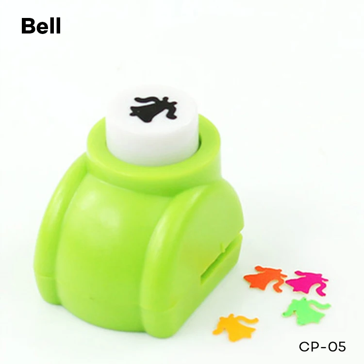 Bell 1 шт. Мини поделки для скрапбукинга ручной работы дырокол для открыток для поделок подарочная карта бумажный Дырокол CL-1203 - Цвет: Bell