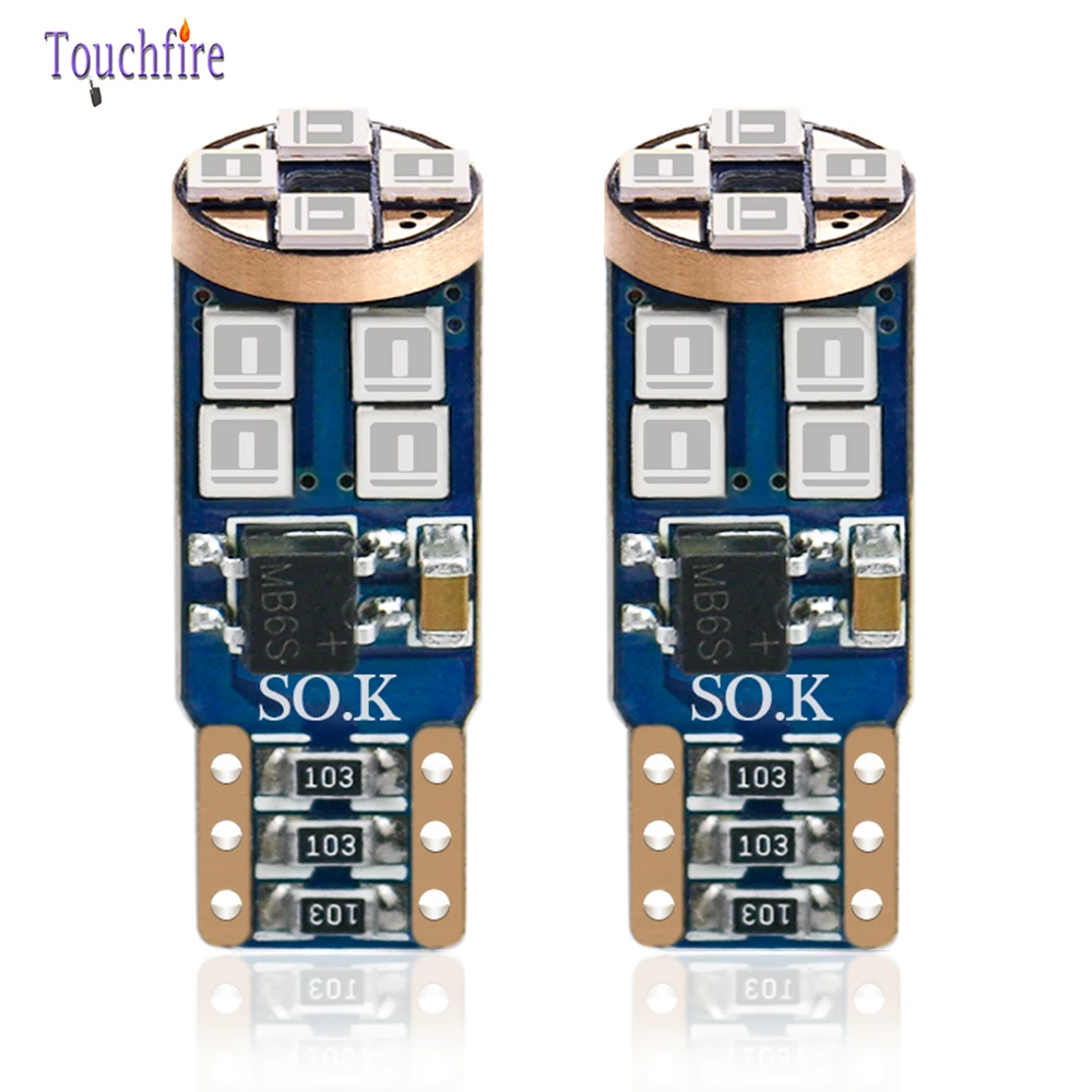 10 шт. автомобильные лампы Canbus T10 W5W 194 3030SMD 12 светодиодов|Сигнальная лампа| |