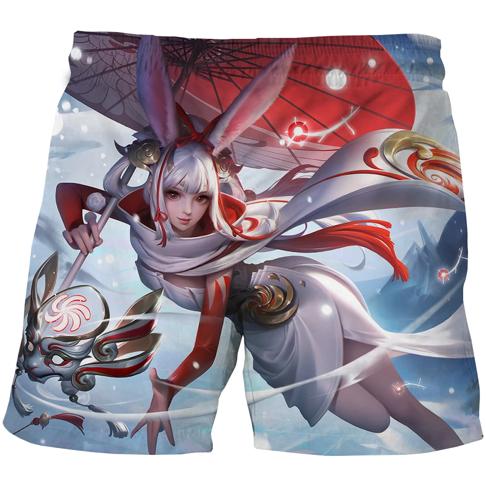 

Summer Children Shorts 3D Video Game Shorts Boys Girls Shorts Toddler Panties Kids Beach Sports Pants Baby Leisure Bottoms