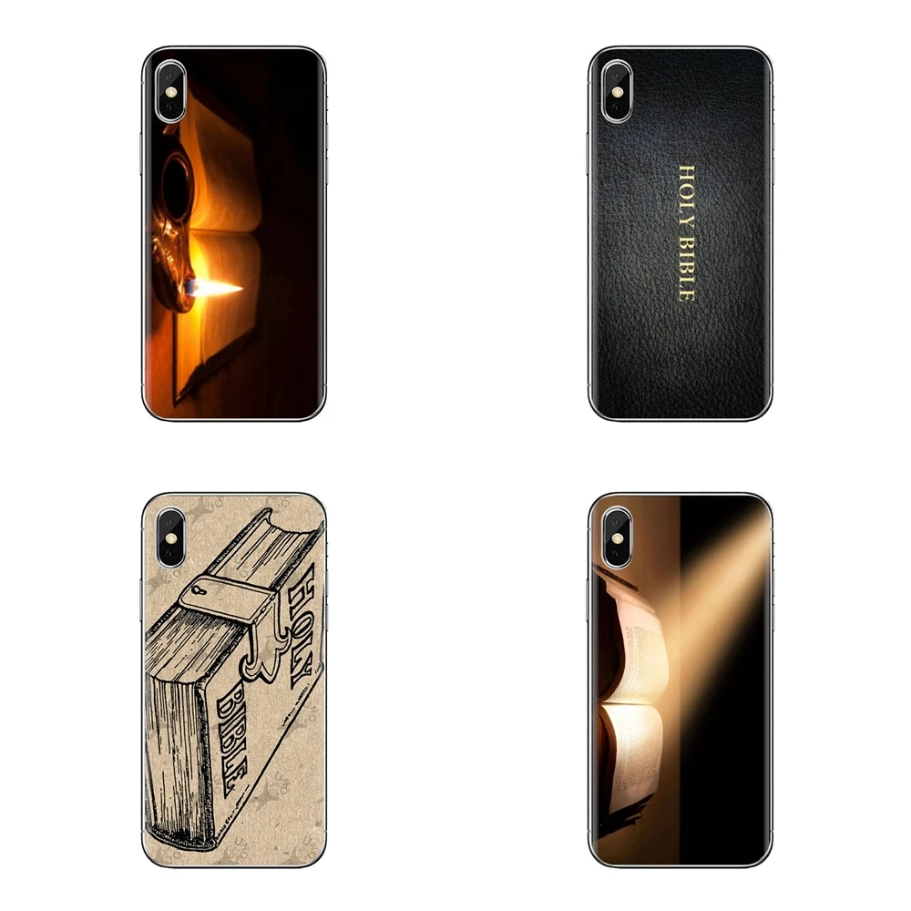 Прозрачный чехол из термополиуретана с оболочки крышки книга Святая Библия для