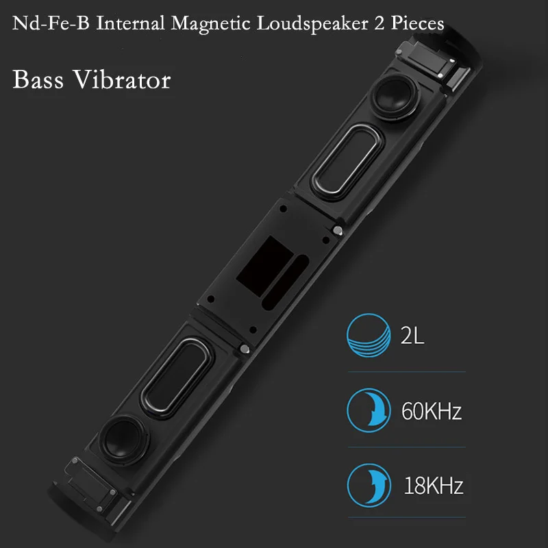 10 Вт Bluetooth динамик Беспроводная колонка стерео ПК s громкий Саундбар ТВ Поддержка