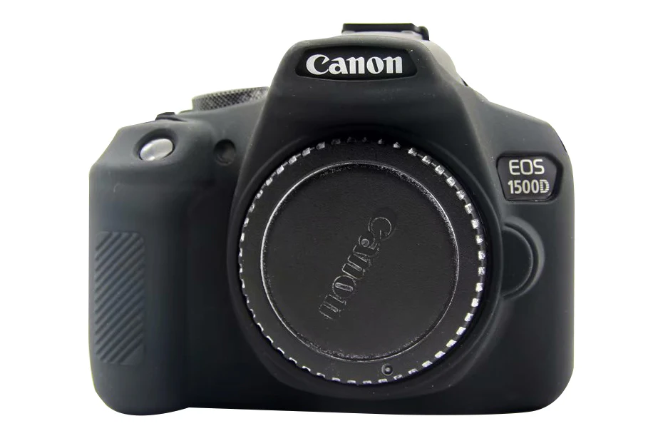 Сумки для камеры Canon EOS 1300D 1500D Мягкий силиконовый чехол цвет резиновый чехол для Canon EOS Rebel T6 Камера Сумка Открытие батареи