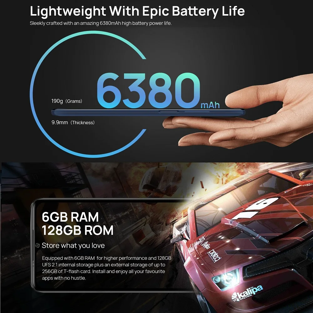 DOOGEE N40 Pro смартфон с 5 5-дюймовым дисплеем процессором Helio P60 ОЗУ 6 ГБ ПЗУ 20 МП 128 мАч |