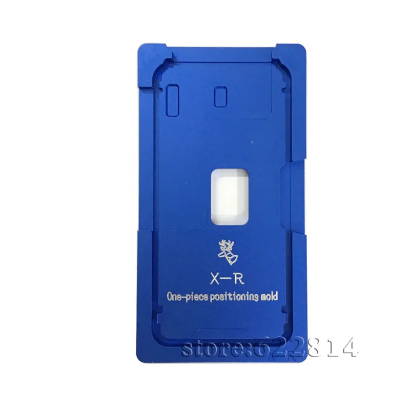 xr mold Рамка со стеклом ОСА ламинатор резиновый коврик для iPhone x xs max xr стекло+ рамка позиционирования плесень fit ЖК-экран - Цвет: xr mold