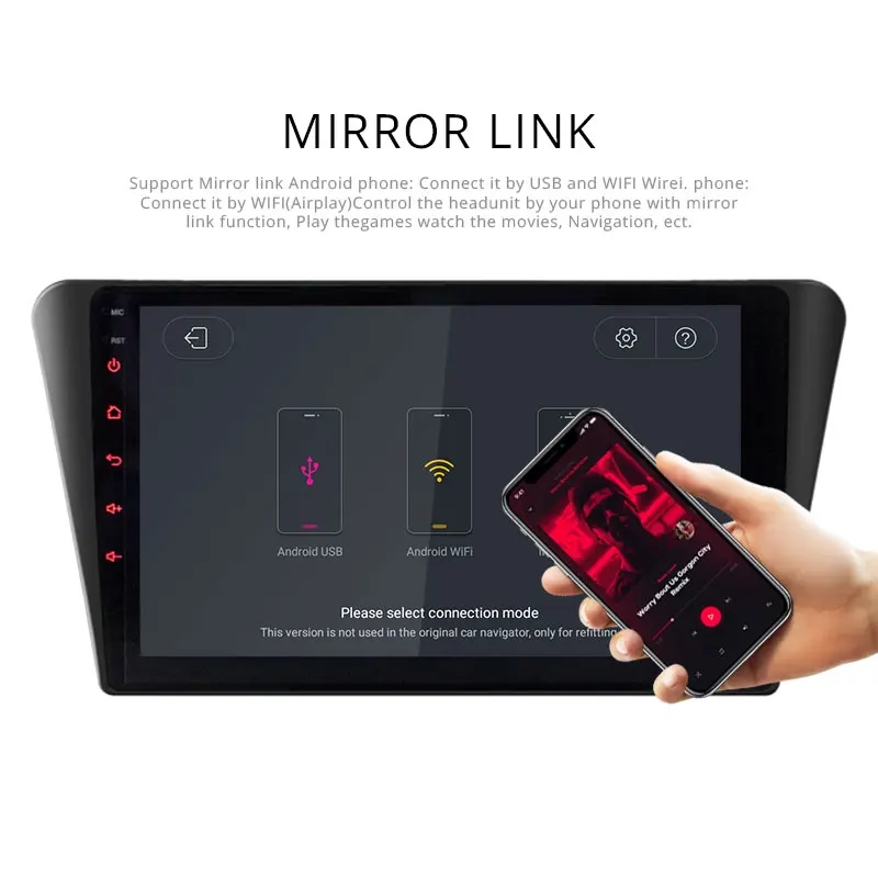 LJHANG 10 1 дюймов Android 9 0 Автомобильный DVD плеер для PEUGEOT 408 2014 2015 2016 WIFI Мультимедиа GPS Navi