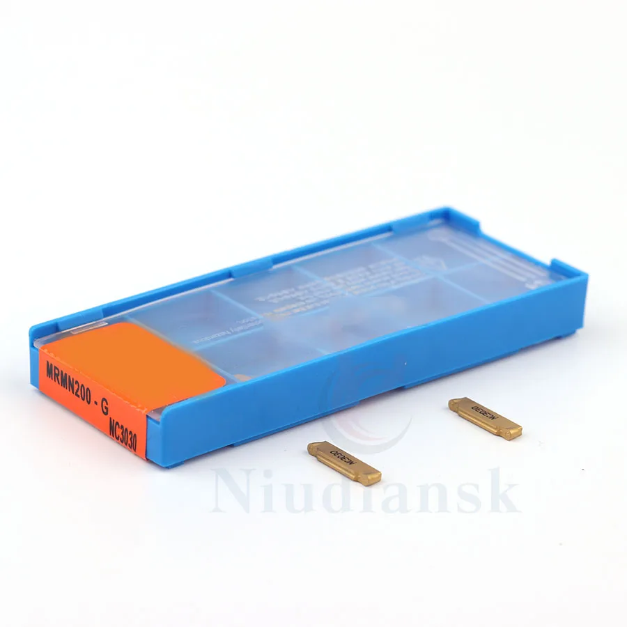 

MRMN200G MRMN300M NC3030 100% original carbide Grooving machining tool turning insert CNC lathe cutting insert MRMN400M NC3030