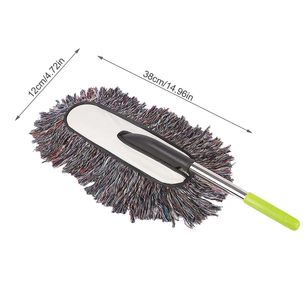 

Upgrade Car Retractable Wax Tow Microfiber Dust Cleaning Brush Car room dual purpose dust cleaning broom Car cleaning supplies