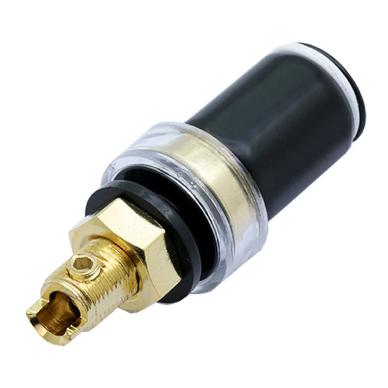 100 шт. позолоченные клеммы из чистой меди для Hi Fi колонок блок усилитель аудио 50 мм