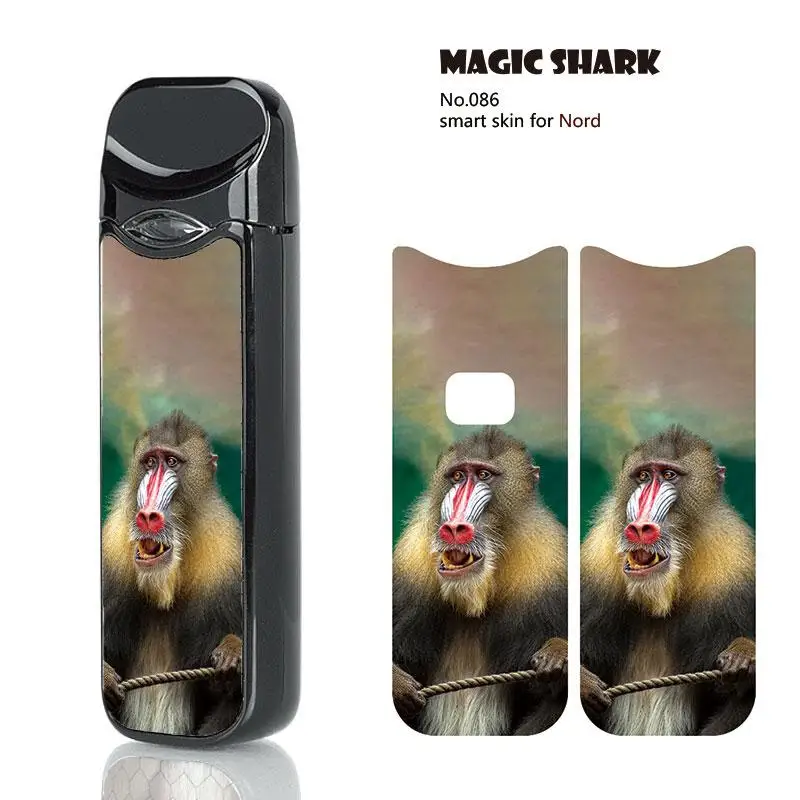 Новинка наклейка с изображением бабукинских листьев Бога церкви для Smok Nord Wraps