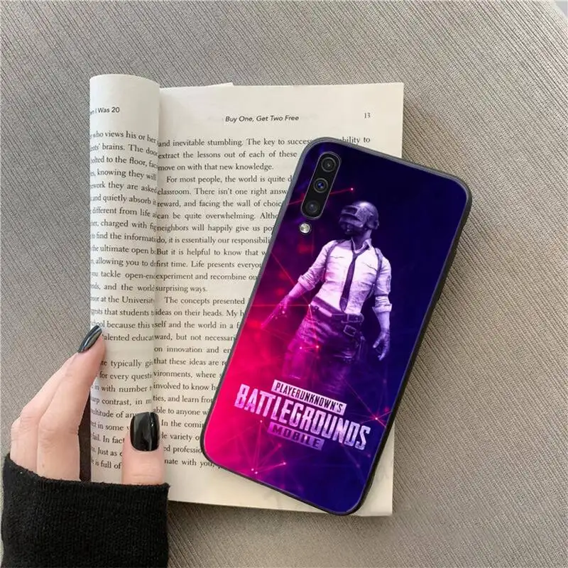 

Fashion PUBG hot Game Phone Case For Samsung galaxy S 9 10 20 A 10 21 30 31 40 50 51 71 s note 20 j 4 2018 plus