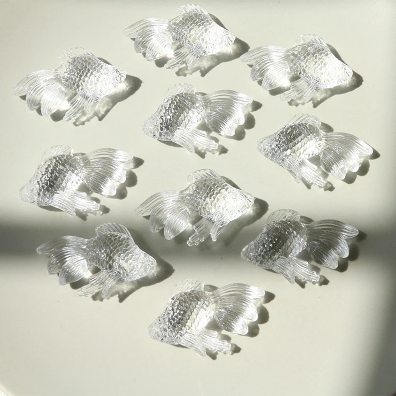 

Acrylic Transparent Goldfish Diy Earrings Earrings Pendant Jewelry Accessories