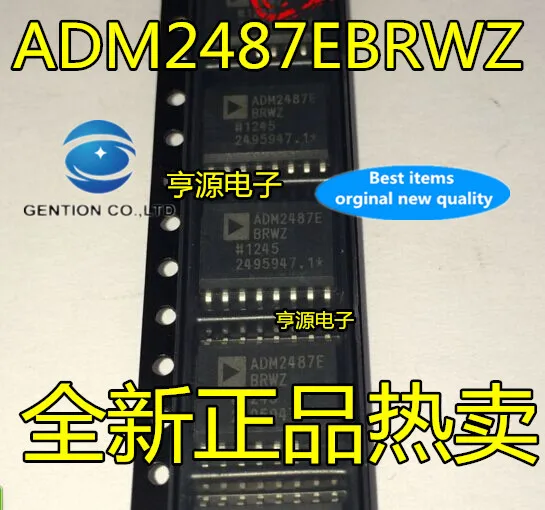 

Новинка 100%, оригинальное фото ADM2487 ADM2487E ADM2487EBRWZ, 5 шт.