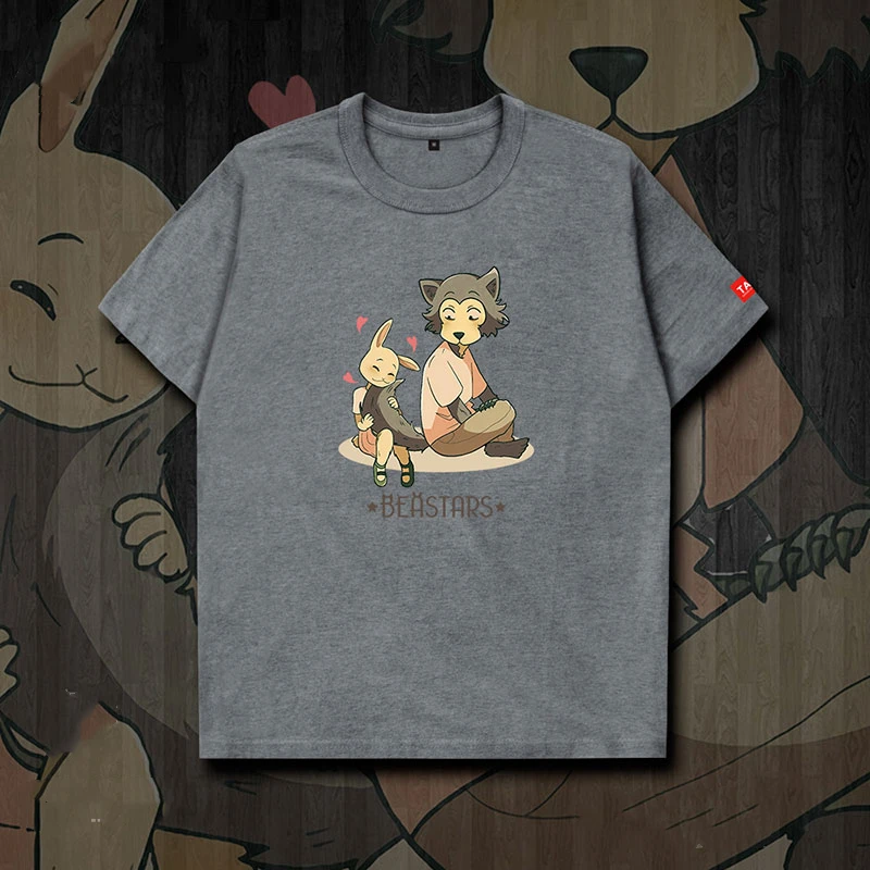 Унисекс аниме BEASTARS Legoshi Haru Луи мультфильм Забавный короткий костюм с рукавами для