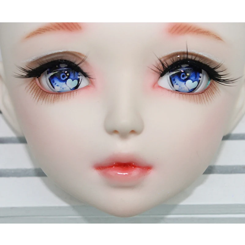 BJD глаза Кукла мультфильм глазного яблока 14 мм 24 для 1/6 1/4 1/3 SD DD кукла аксессуары