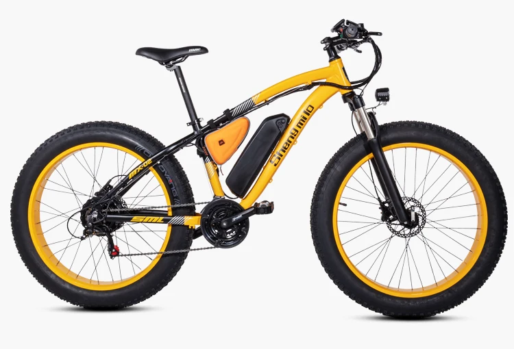 Electric bike 1000W Electric Fat Bike Beach Bike Cruiser Electric Bicycle 48Ｖ17ＡＨ lithium battery ebike electric mountain bike