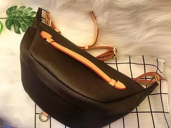 

Luxury Brand Designer Bags Famous Brand Women Top Quality Leather Waist Bags For Women 2020 Monogram Samll Waist Bag