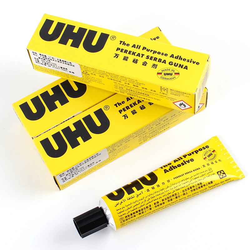 

2/4/6PCS German UHU super glue has very good toughness Multifunctional soft glue 35ml/PCS