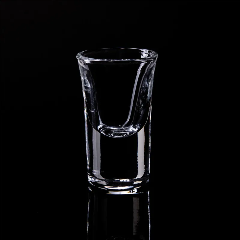 1 шт. бокал для выстрела маленькая стеклянная чашка ликера и спирта водки вина