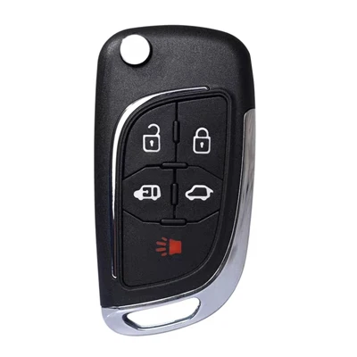 5 Кнопок OkeyTech для Vauxhall, Opel Insignia Astra модифицированный Флип складной чехол для дистанционного ключа чехол для Chevrolet LOVA/Aveo/Cruze для Buick - Количество кнопок: 5 Кнопок