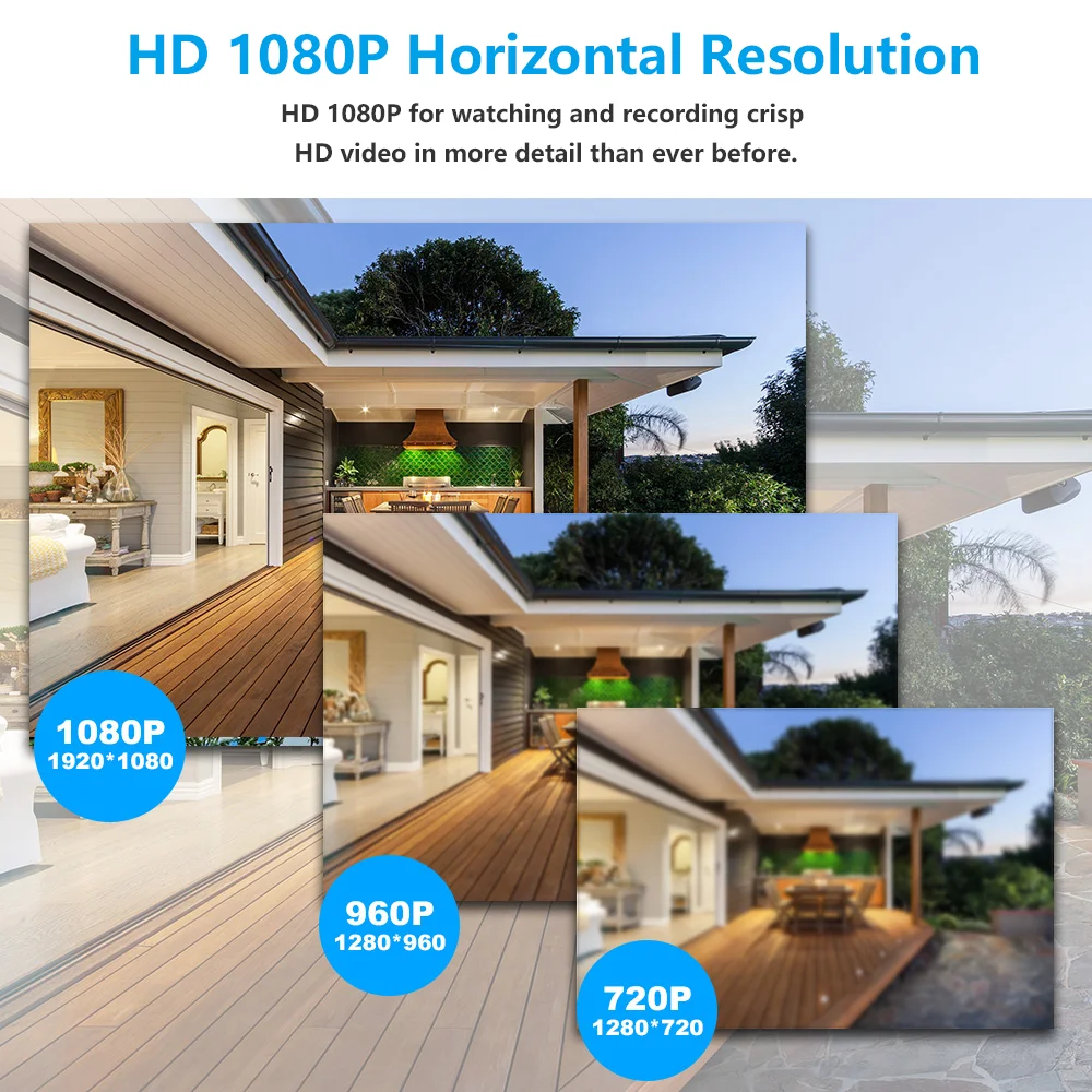Водонепроницаемая HD ip камера на солнечной батарейке 1080P беспроводная уличная Wi Fi