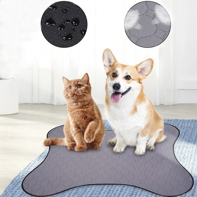 Мочи для собак впитывающие подгузники водонепроницаемые моющиеся многоразовые