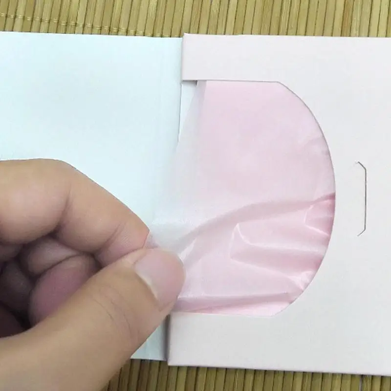 100 шт. портативный поглотитель свежего очищения маслопоглощающая бумага