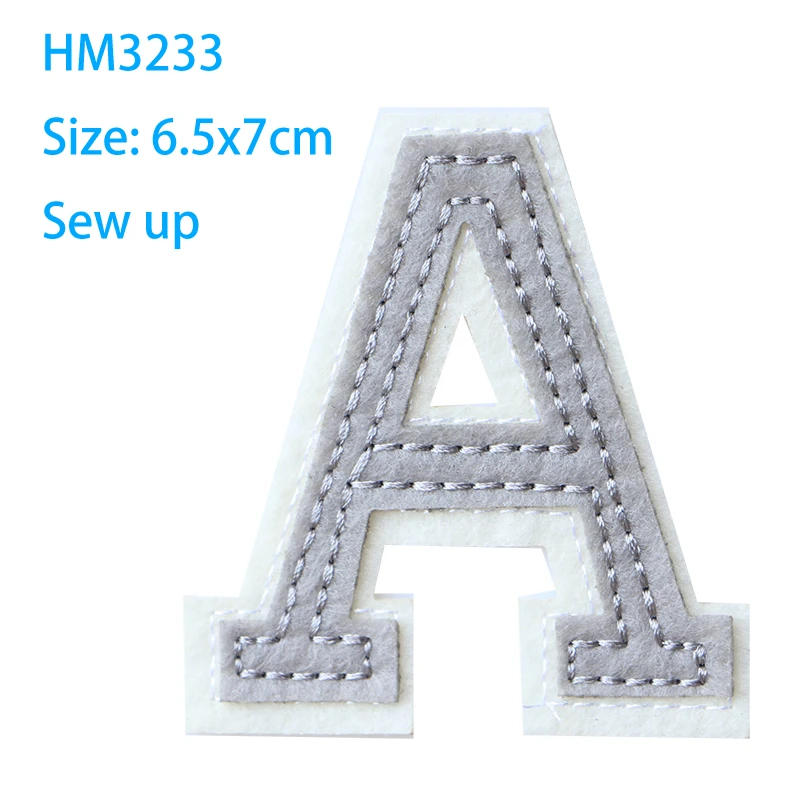 Высококачественная вышитая аппликация в виде буквы A R E нашивки для кавайной