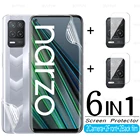Гидрогелевая пленка 6 в 1 для Realme Narzo 30 5G мягкая пленка для oppo realme 7 8 Pro 7 8 5g Realme GT Neo Защитная пленка для объектива камеры