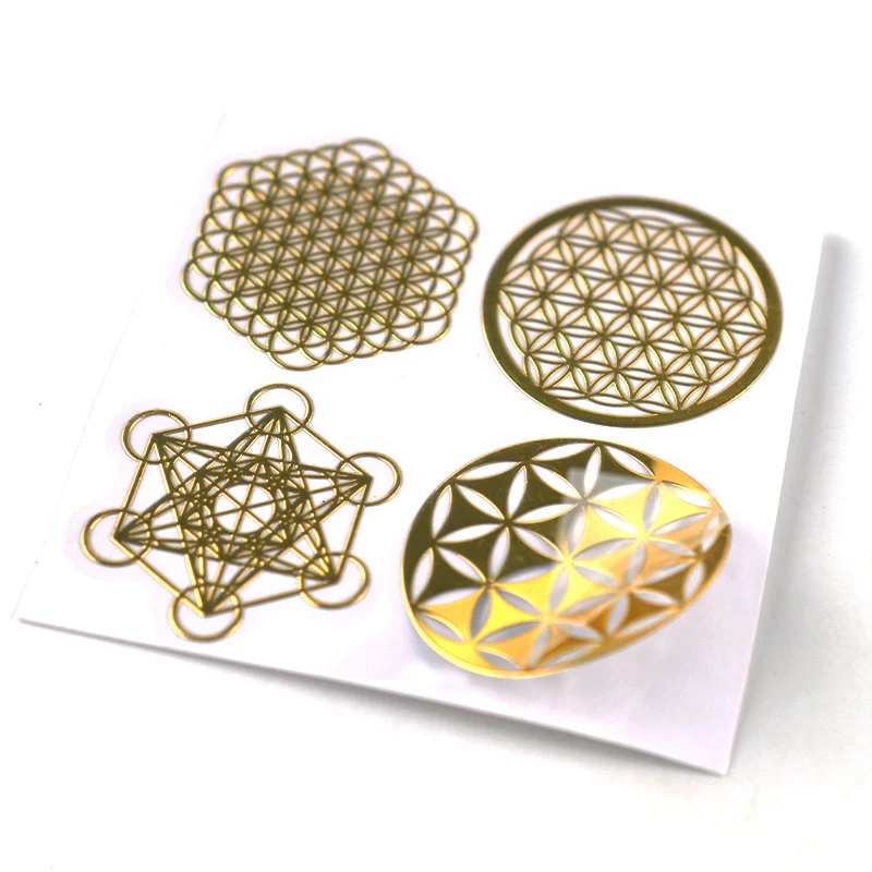 

Pendant Necklace Copper Sticker Epoxy Resin Metal Copper Sticker Resin Jewelry Craft