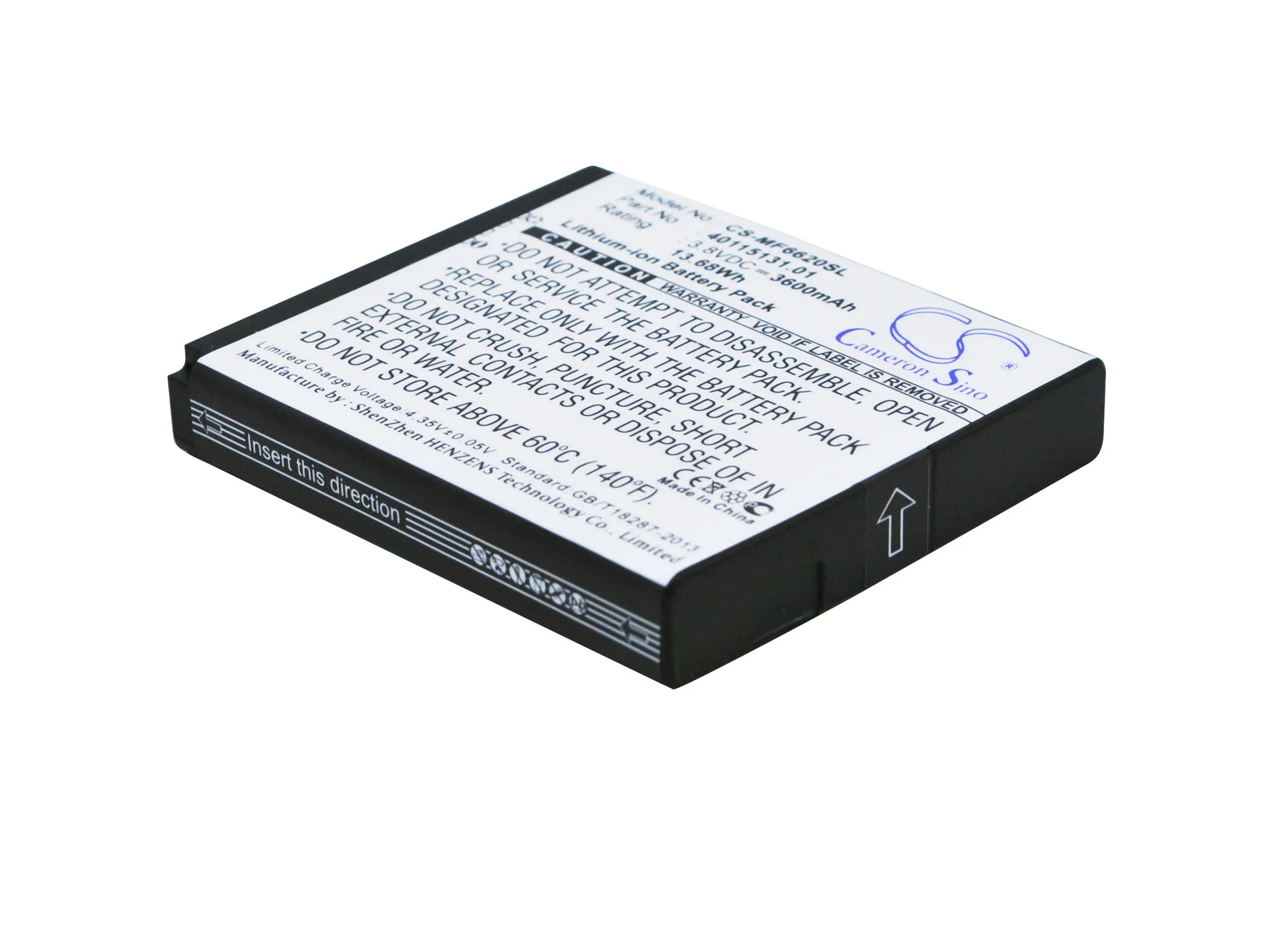 

CameronSino for NOVATEL WIRELESS Jetpack MiFi 6620L MiFi 6620L MiFi 6630 MiFi6620L MiFi6630 GB-S10-985354-0100 battery