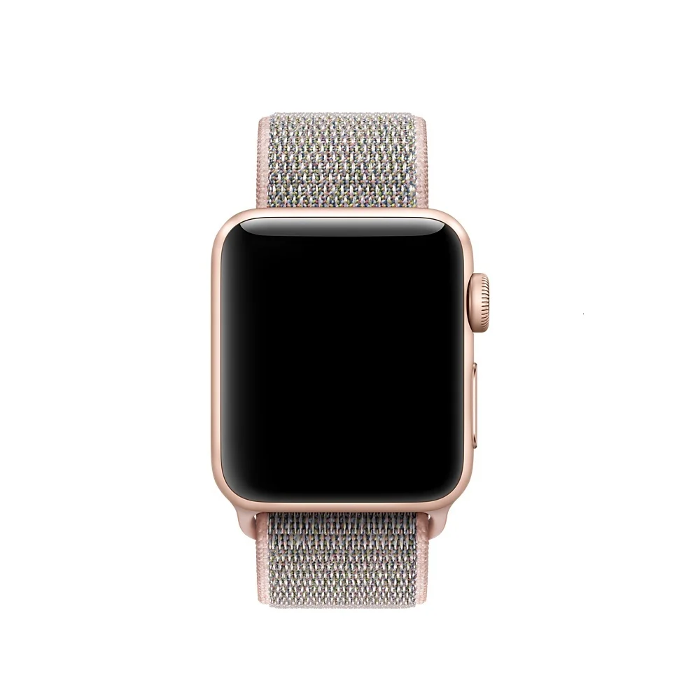 Спортивный ремешок-петля для apple watch band 4 3 iwatch band 44 мм 40 мм correa apple watch 4 браслет-липучка 42 мм 38 мм аксессуары