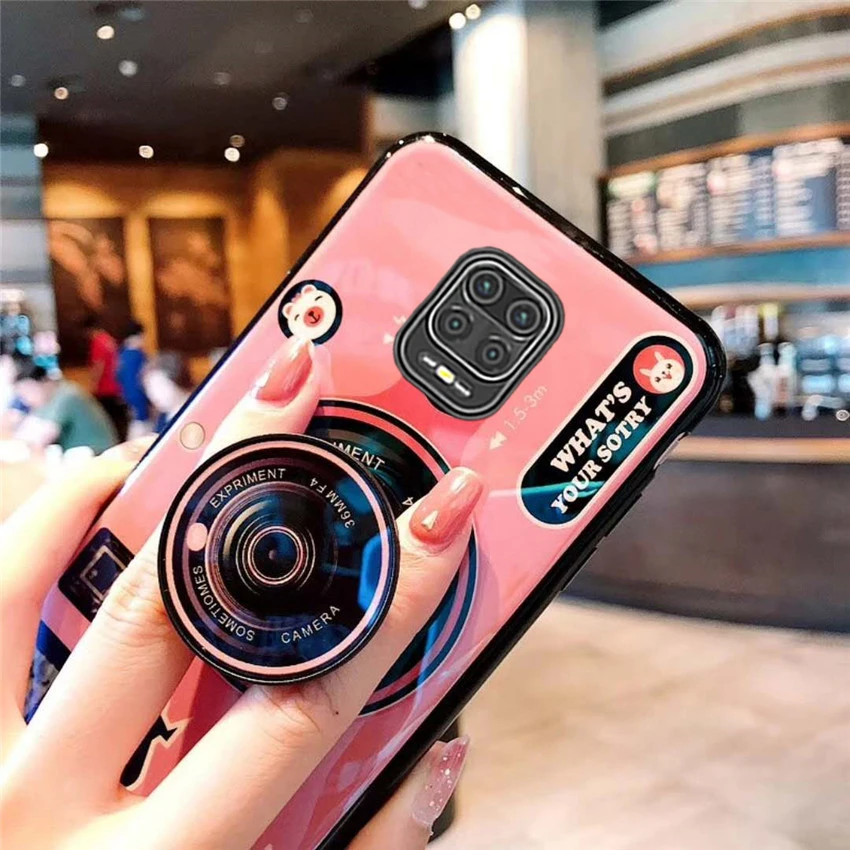 

3D Retro Camera Case For Honor 10 20 Pro 30 Pro 30 Lite 9A 9C 9S 8A 8C 8S 8X 7S 7X 10i 20i Silicone Soft Stand Phone Case Cover