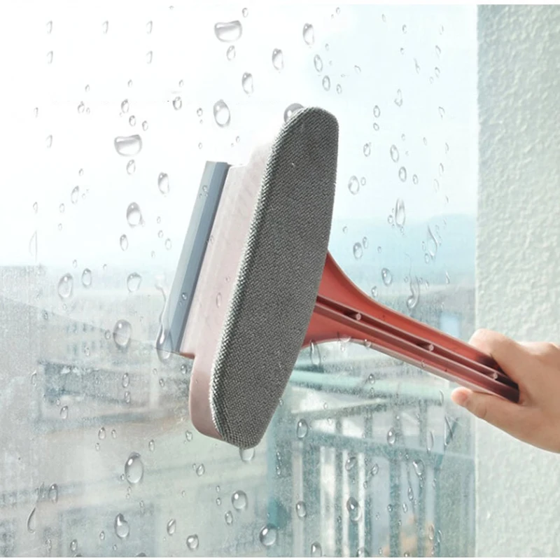 

Multifunctional Quickly Easily Screen Brush Double Sided With Pole Detachable And Hanging Hole Household Cleaning Tool