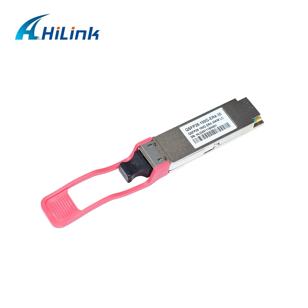 Оптический приемопередатчик Hilink QSFP28 100G ER4 30km 1310 нм SMF LC Qsfp Gbic | Мобильные телефоны и