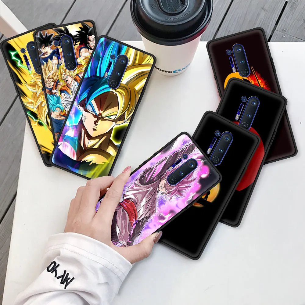 

Son Gokus D-Dragon-Ball Case For OnePlus 8T 8 Nord 5G 7 9 Pro N10 N100 9R Z 7T Black Antiscratch Soft Phone Protect Cover Capa