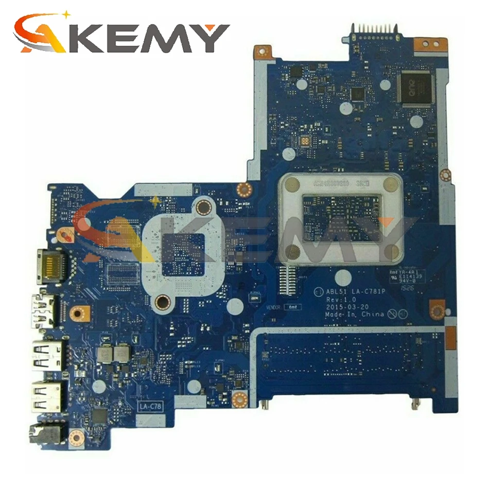 

813969-501 818061-501 818061-601 For HP Pavilion 15-AF A8-7410 Laptop Motherboard ABL51 LA-C781P AM7410 DDR3 Notebook Mainboard
