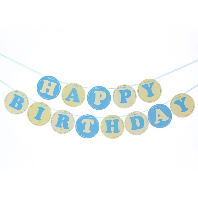 13 шт./упак. Синий Красный Стиль Круглый баннер с надписью ФЛАГ вымпел днем