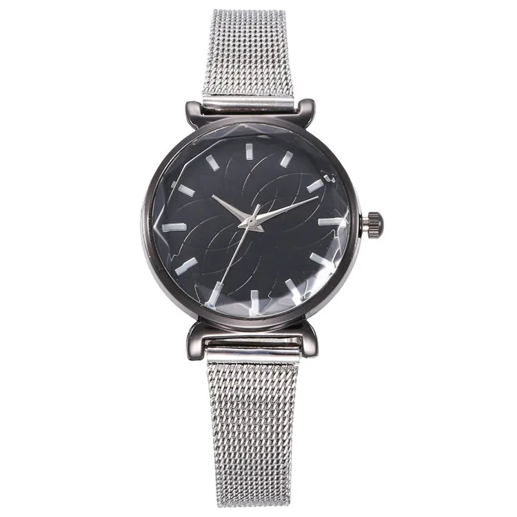 

Женские Водонепроницаемые кварцевые часы из нержавеющей стали с механизмом SVB279