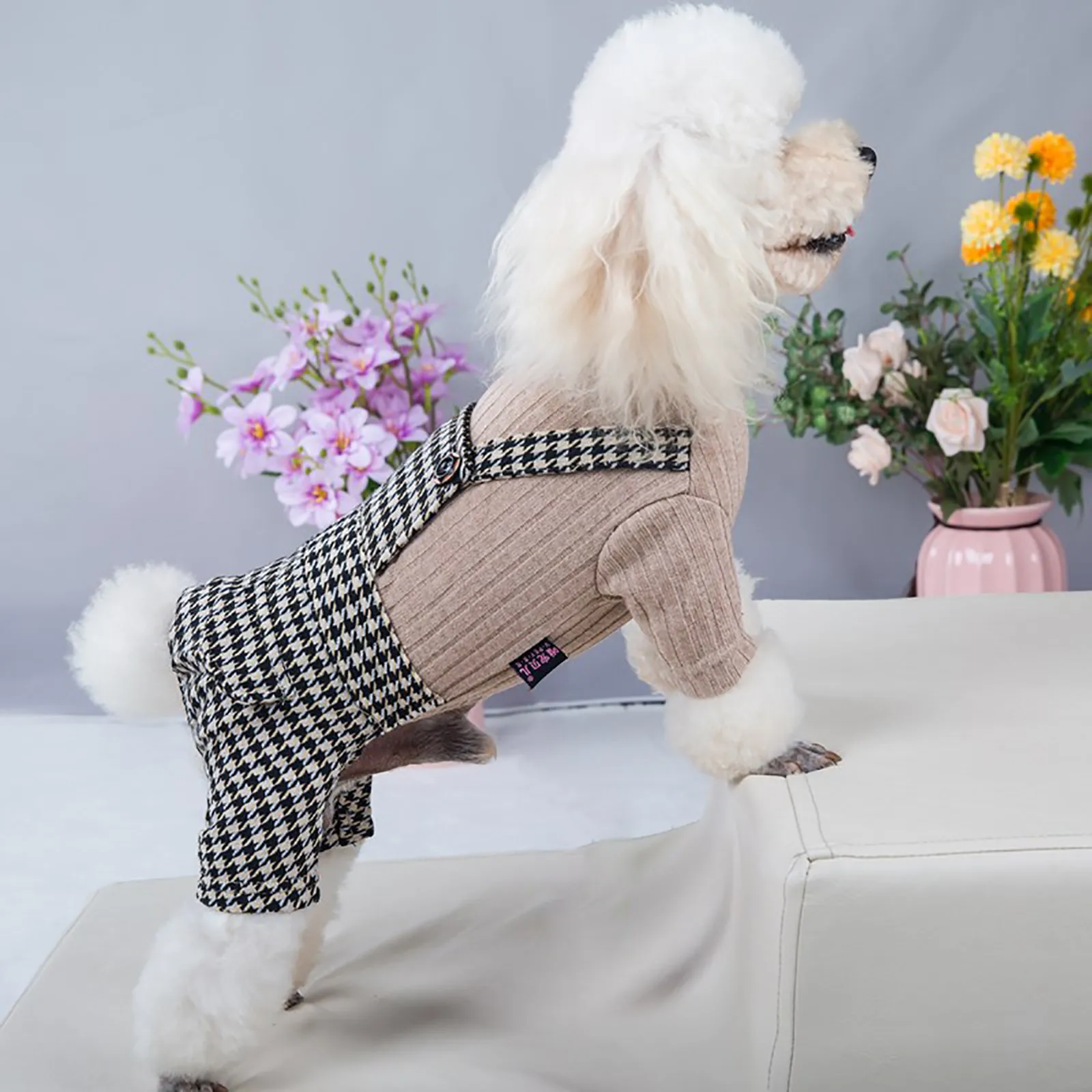 Осенне-зимняя одежда Толстовки для маленьких и средних собак теплая зимняя