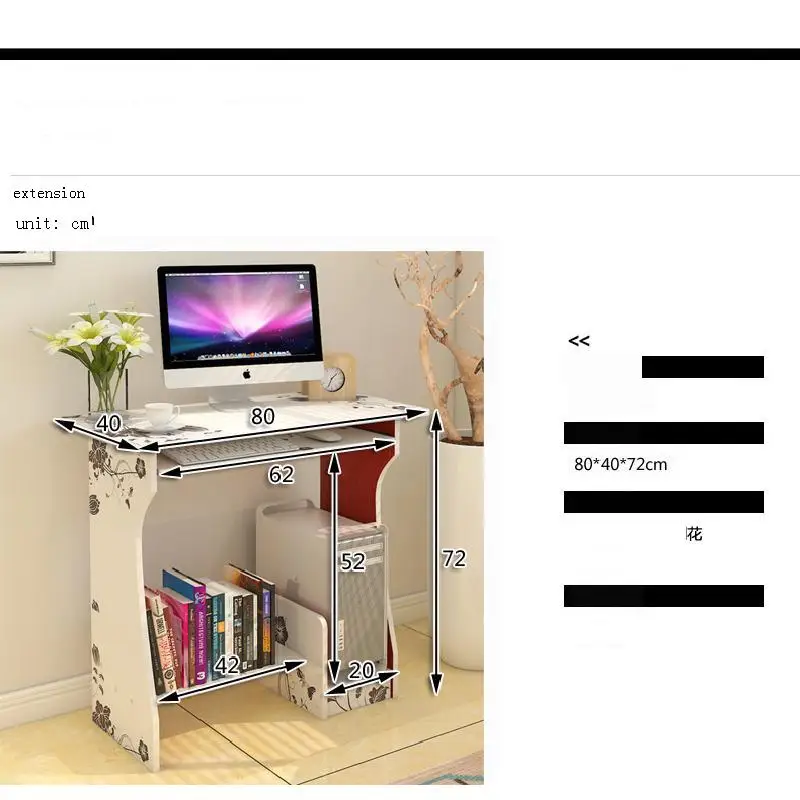 Офисная подставка для ноутбука Schreibtisch небольшая Mesa Escritorio Lap Tafel прикроватная